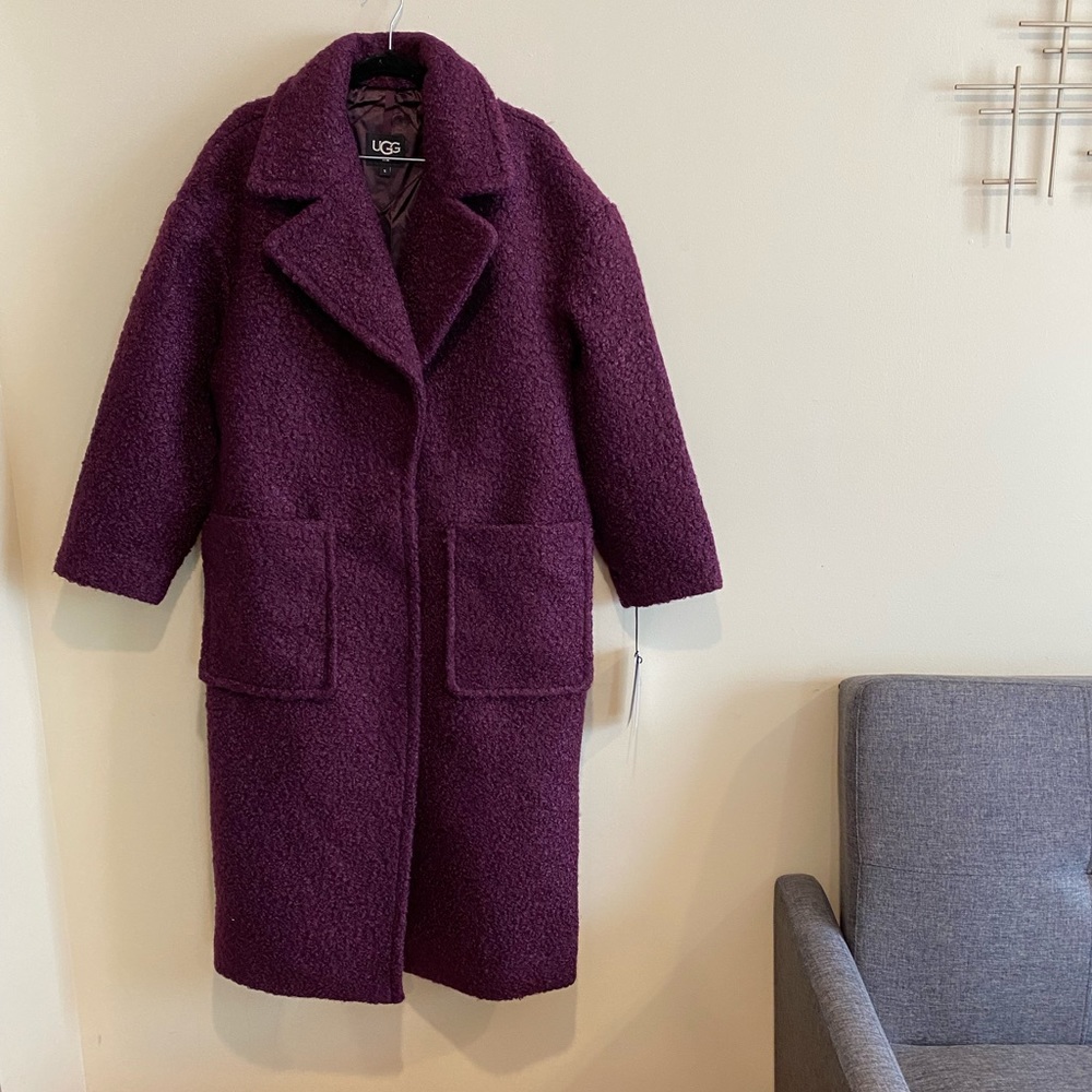 UGG Hattie Cozy Teddy Long Coat